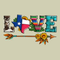 Love Texas Serape Cowhide Cactus And Sunflowers Heavy Core Tee | Teevron