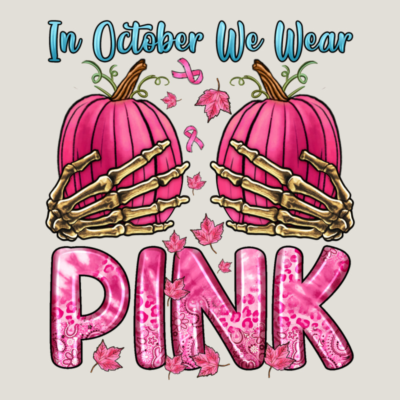 In October We Wear Pink Heavy Core Tee by Zillion Design Studio | Teevron