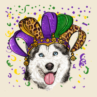 Mardi Gras Hat Husky Ladies Tee | Teevron