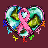 Heart Earth And Cancer Ribbon Classic Tee | Teevron