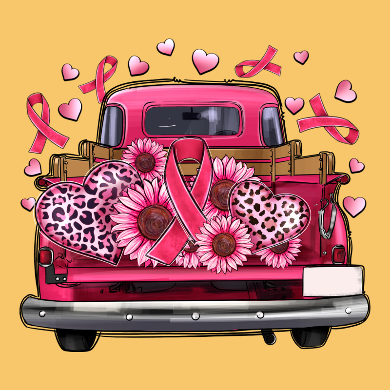Breast Cancer Farm Truck Vintage Hoodie by Artiststas | Teevron