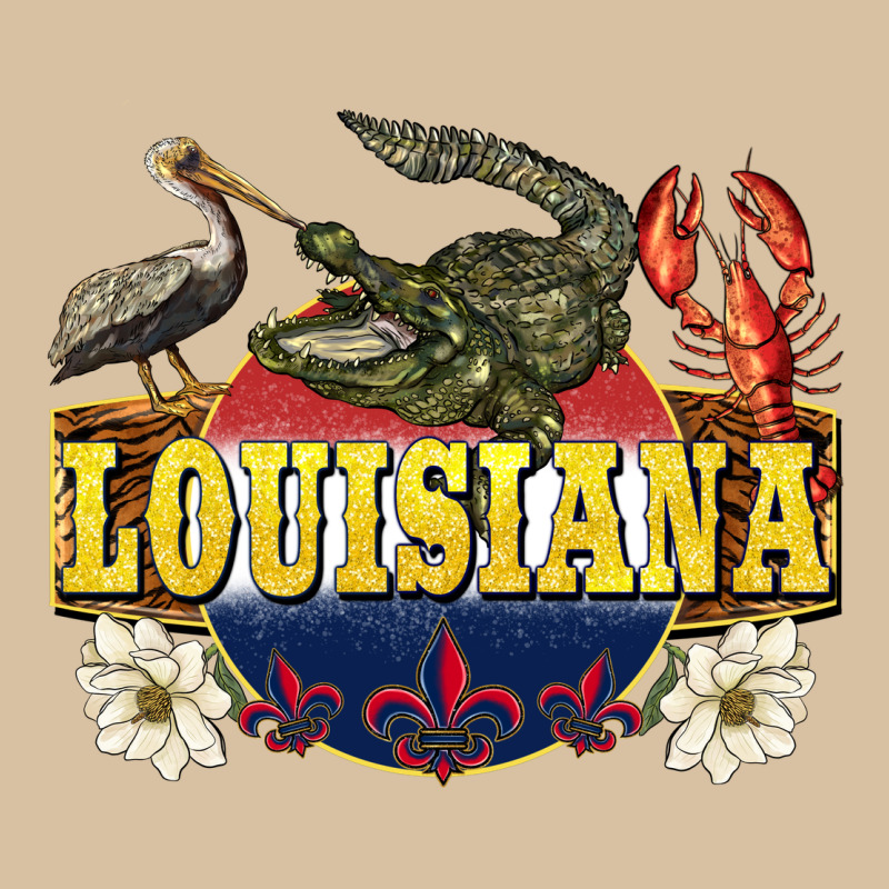 Louisiana State Heavyweight Hoodie by BarkalooDesign | Teevron