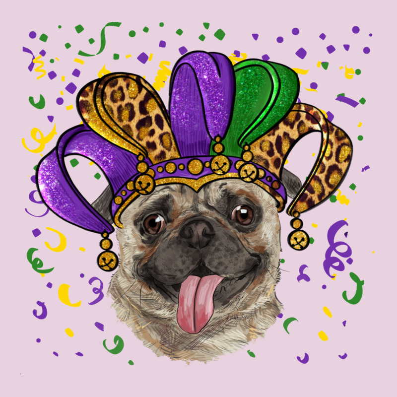 Mardi Gras Hat Pug Ladies Tee by RanaPortraitStore | Teevron