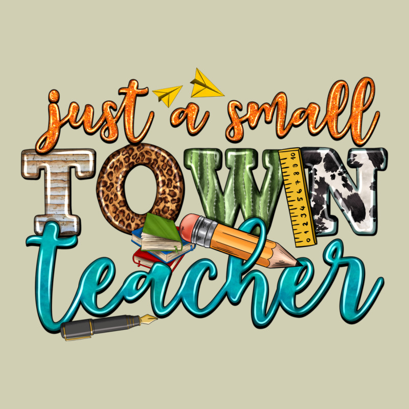 Just A Small Town Teacher Heavy Core Tee by texasbilliewilder | Teevron