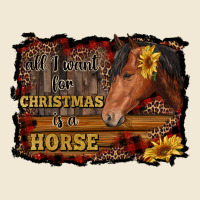 All I Want For Christmas Is A Horse Brown Horse Premium Tee | Teevron