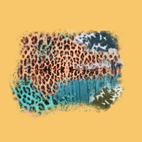 Leopard Wood Cowhide Pattern Mixed Western Frame Vintage Hoodie | Teevron