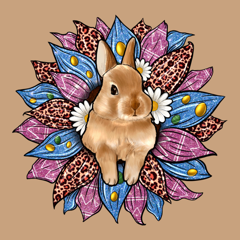 Easter Leopard Bunny Sunflower Vintage Tee by Artiststas | Teevron