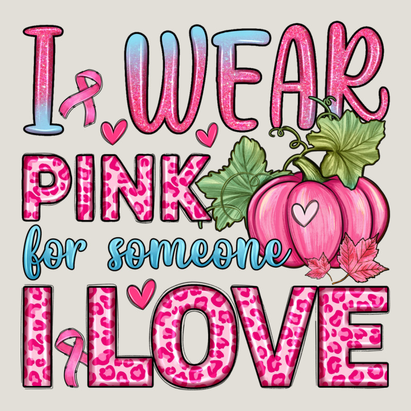 I Wear Pink For Someone I Love Heavy Core Tee by Zillion Design Studio | Teevron