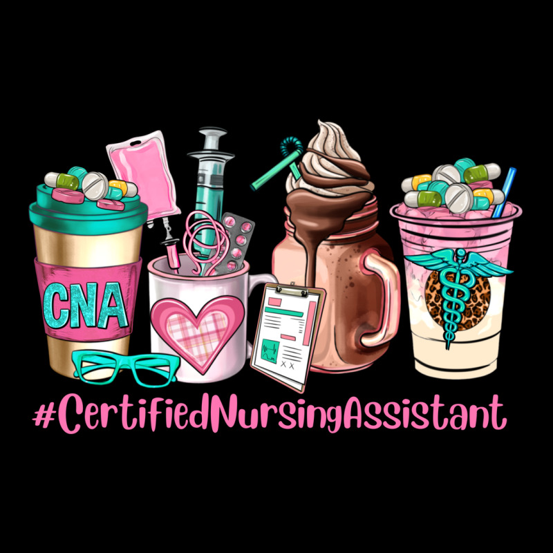 Cerified Nursing Assistant Coffee Cup Premium Tee by AdoDesignShop | Teevron