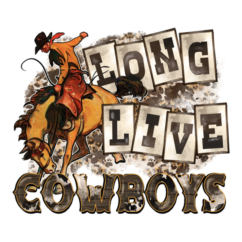 Long Live Cowboys Ladies Tee by Zillion Design Studio | Teevron