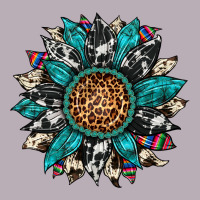 Cowhide Leopard Serape Gemstone  Sunflower Vintage Tee | Teevron