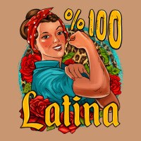 Hundred Percent Latina Strong Woman Heavyweight Hoodie | Teevron