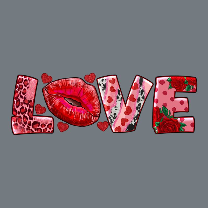 Love With Kiss Heavyweight Sweatshirt by AdoDesignShop | Teevron