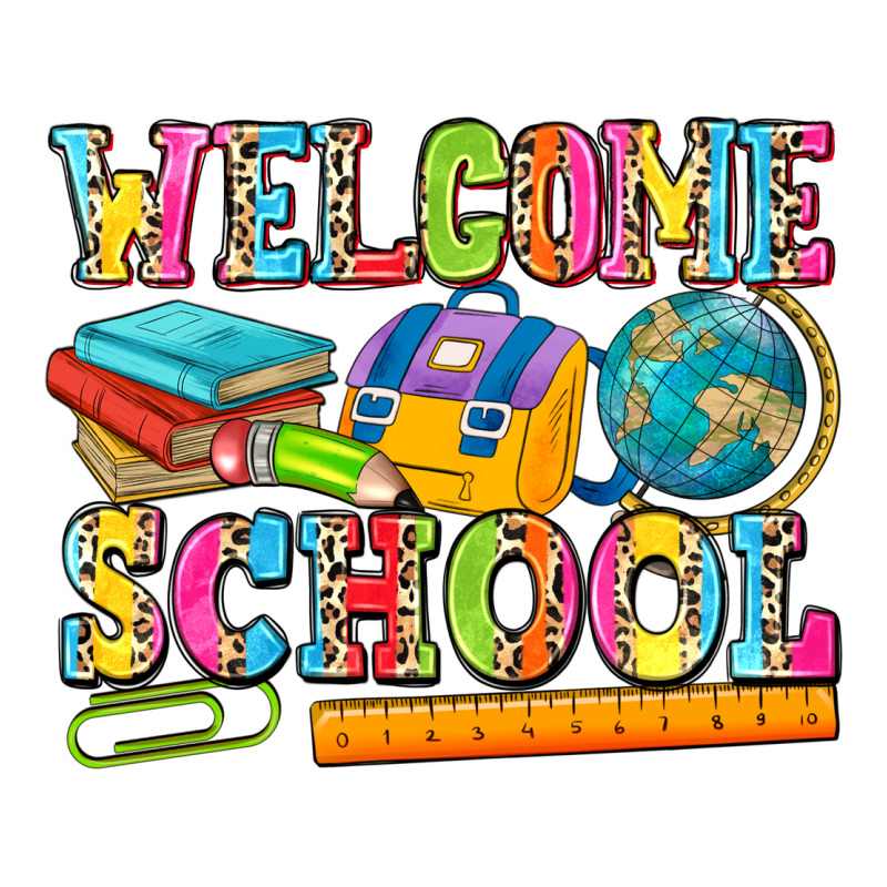Welcome School Zipper Hoodie by NancyCooperArtShop | Teevron