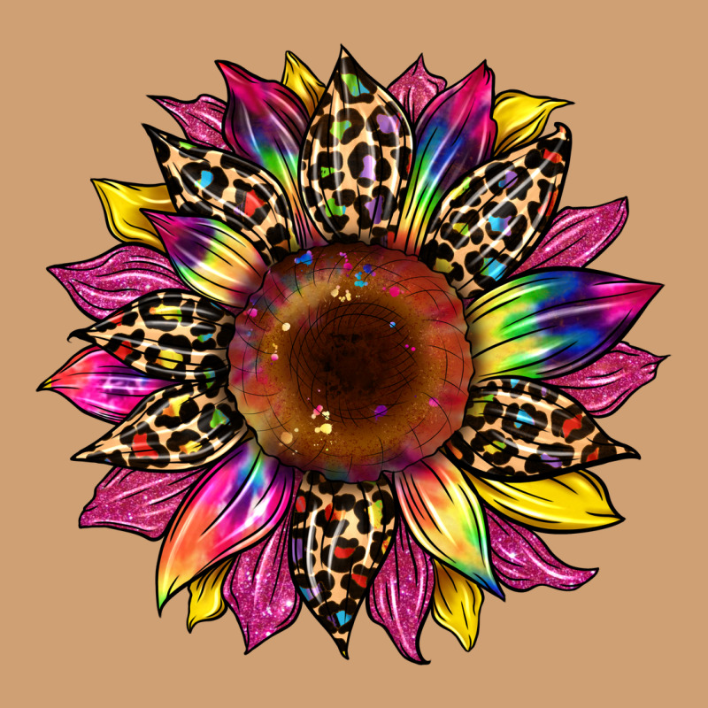Tie Dye Leopard Sunflower Vintage Tee by Artiststas | Teevron