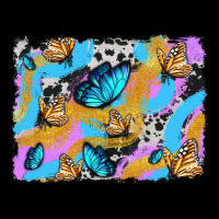 Easter Butterfly With Glitter And Cowhide  Background Heavyweight Sweatshirt | Teevron