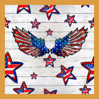Patriotic Eagle Wing Urban Heavy Tee | Teevron