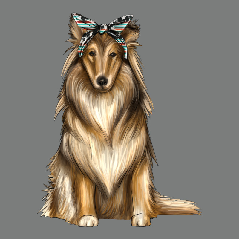 Collie With Bandanna Premium Hoodie by texasbilliewilder | Teevron