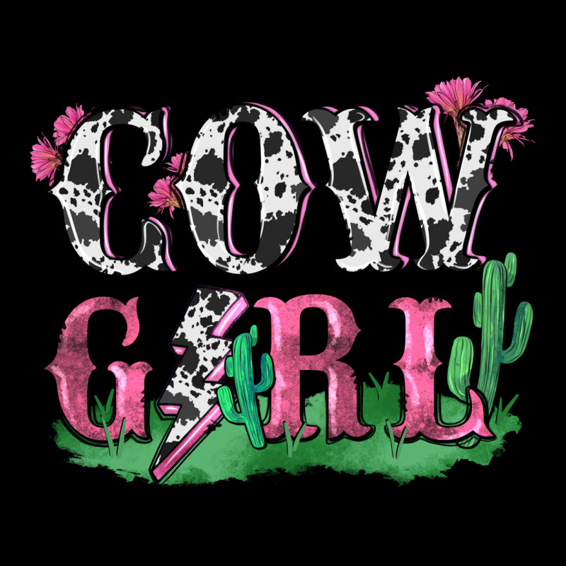 Cowgirl Lightning Bolt Ladies Tee by Zillion Design Studio | Teevron