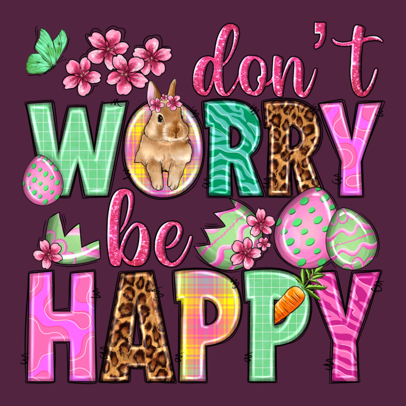 Don't Worry Be Happy Easter Day Urban Hoodie by HowdyJamesFarm | Teevron