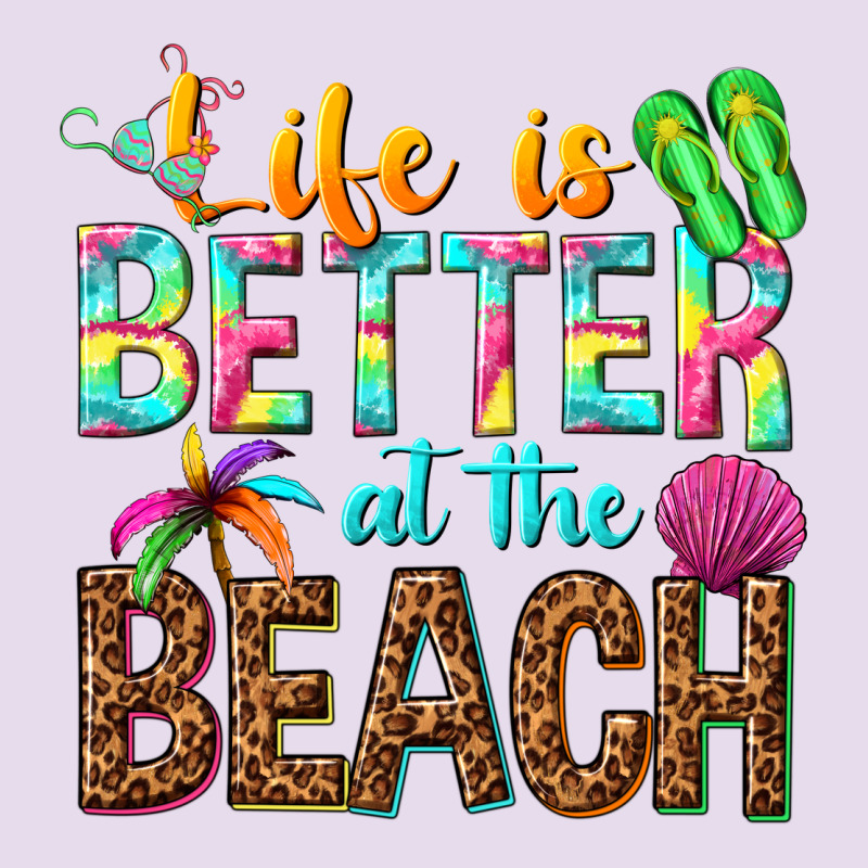 Life Is Better At The Beach Premium Hoodie by NancyCooperArtShop | Teevron