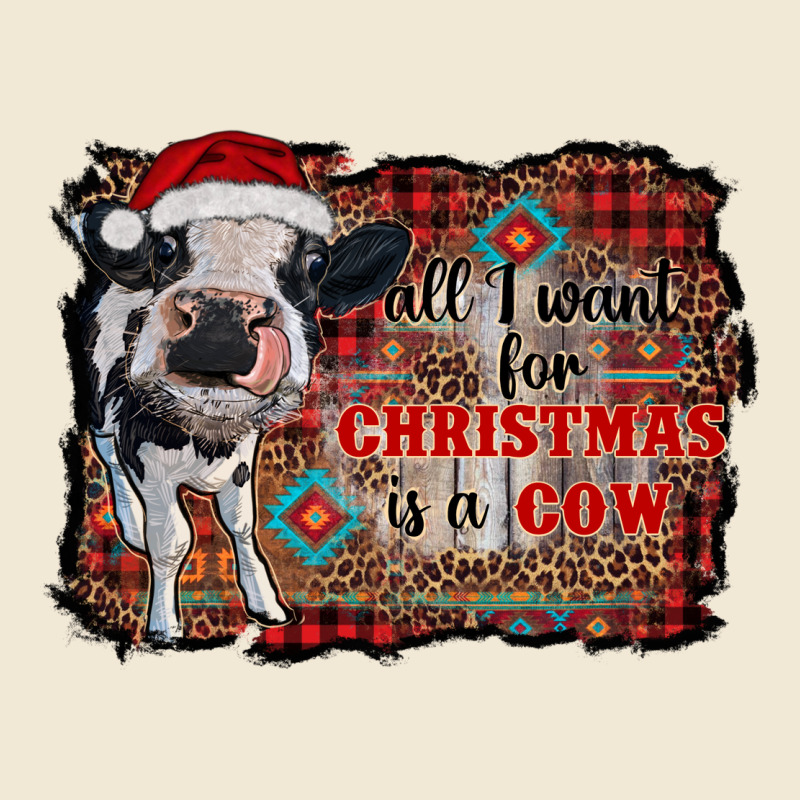 All I Want For Christmas Is A Cow Aztec Premium Tee by RanaPortraitStore | Teevron