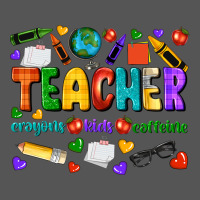 Teacher Crayons Kids Caffeine Zipper Hoodie | Teevron