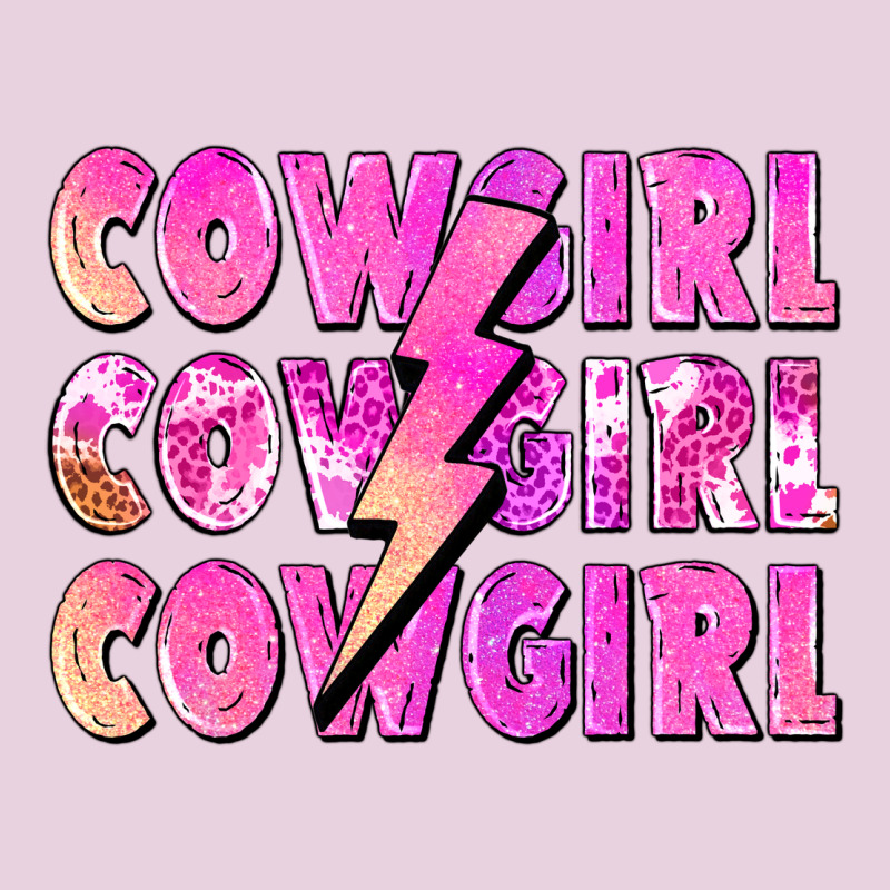Cowgirl Cowgirl Lightning Bolt Ladies Tee by Zillion Design Studio | Teevron