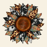 Cowhide Leopard Aztec Sunflower Vintage Tee | Teevron