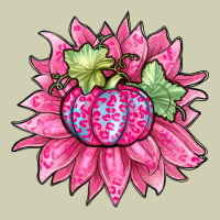 Sunflower Pumpkin Breast Cancer Heavy Core Tee | Teevron