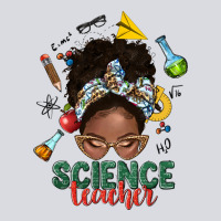 Science Teacher Afro Messy Bun Zipper Hoodie | Teevron