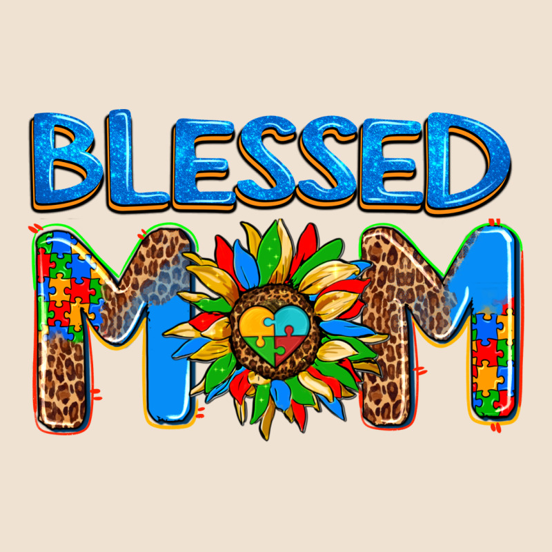 Blessed Mom Autism Urban Heavy Tee by AdoDesignShop | Teevron