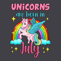 Unicorns Are Born In July Heavyweight Hoodie | Teevron