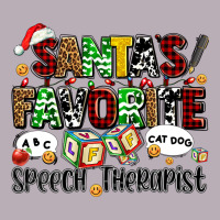 Santas Favorite Speech Therapist Vintage Tee | Teevron