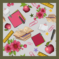 Back To School  Seamless Pattern Vintage Tee | Teevron