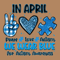 In April We Wear Blue Long Sleeve Tee | Teevron