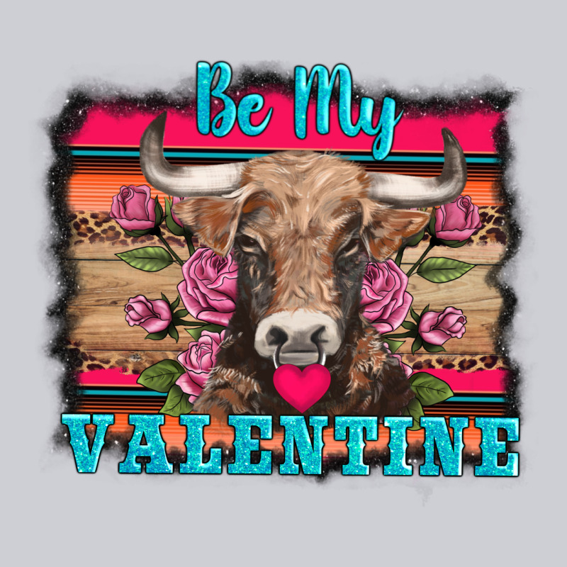 Be My Valentine With Cow Heavyweight Sweatshirt by AdoDesignShop | Teevron