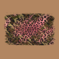 Camouflage Pink Leopard Background Long Sleeve Tee | Teevron