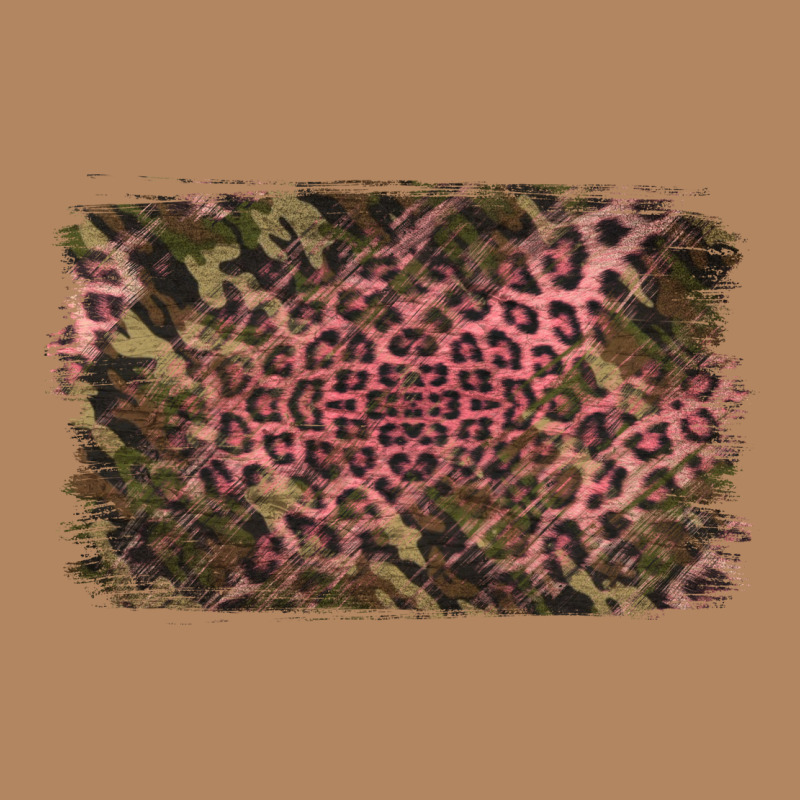 Camouflage Pink Leopard Background Long Sleeve Tee by Jasminsmagicworld | Teevron