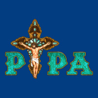 Papa Jesus With Cross Premium Sweatshirt | Teevron