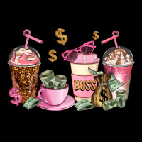 Boss Lady Coffee Cups Premium Tee | Teevron