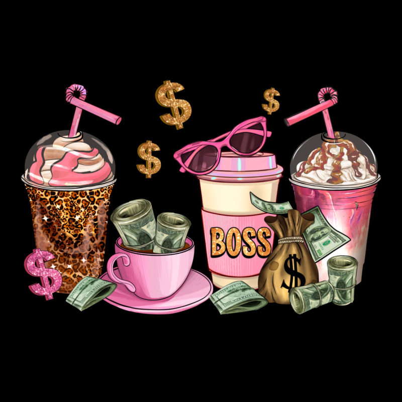 Boss Lady Coffee Cups Premium Tee by AdoDesignShop | Teevron