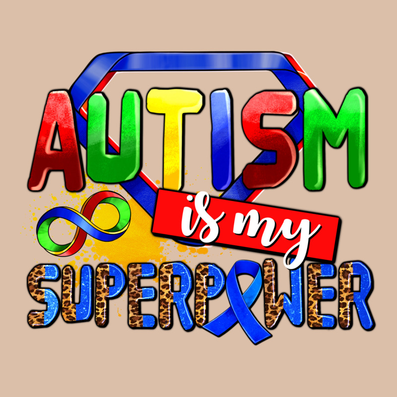 Autism Is My Superpower Urban Heavy Tee by AdoDesignShop | Teevron