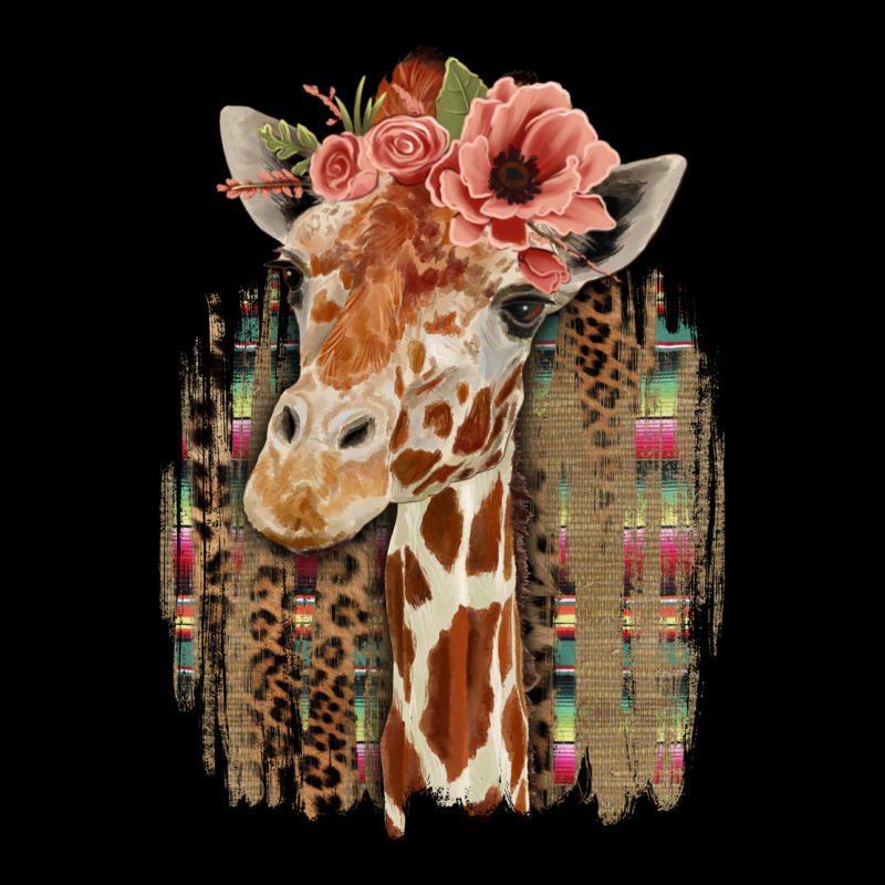 Giraffe With Floral Premium Sweatshirt by Bettercallsaul | Teevron