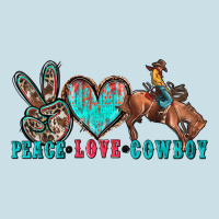 Peace Love Cowboy Ladies Tee | Teevron