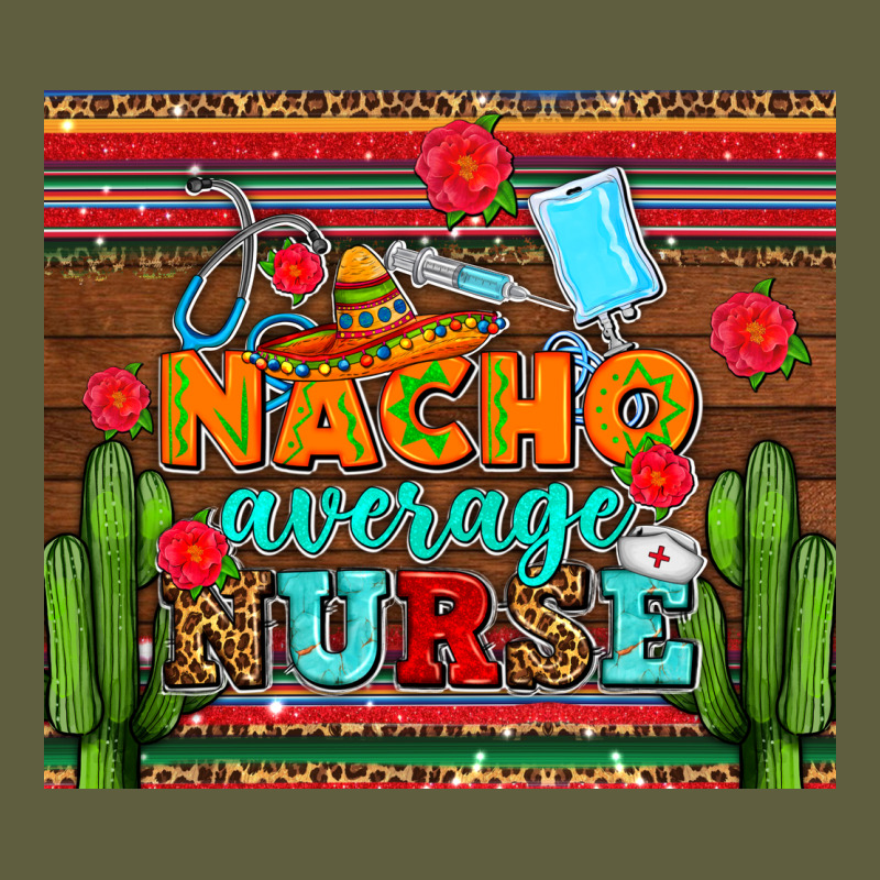 Nacho Average Nurse With Roses Vintage Tee by AdoDesignShop | Teevron