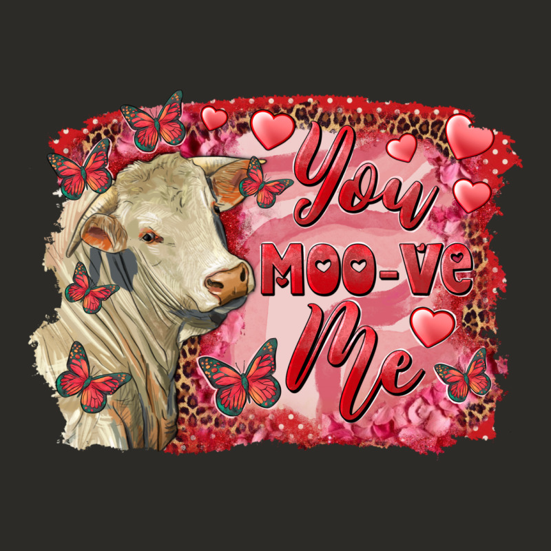 Valentine's Day You Moo Ve Me Charolais Cow Heavy Core Tee by RanaPortraitStore | Teevron