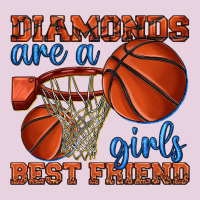 Diamonds Are A Girls Best Friend Basketball Ladies Tee | Teevron