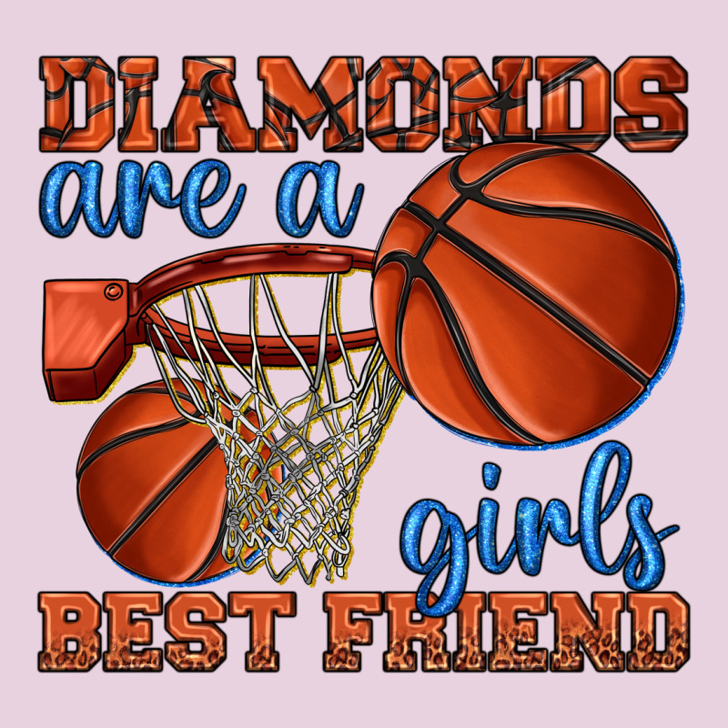 Diamonds Are A Girls Best Friend Basketball Ladies Tee by texasbilliewilder | Teevron