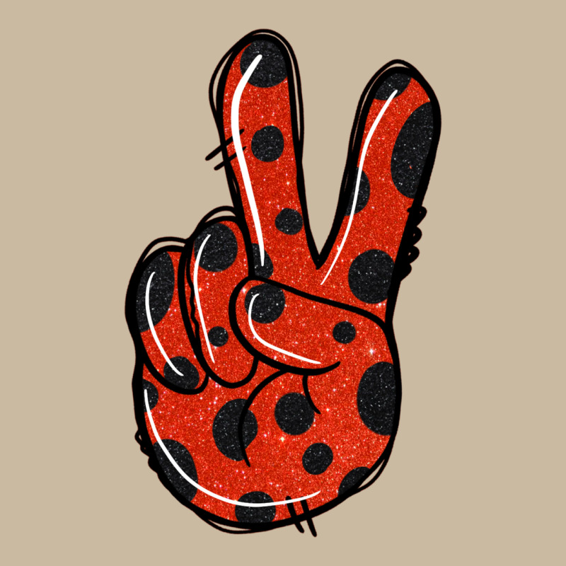 Ladybug Peace Sign Long Sleeve Tee by Jasminsmagicworld | Teevron